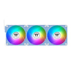 Thermaltake CL-F196-PL12BU-A computer cooling system Computer case Fan 4.72" (12 cm) Blue 3 pc(s)