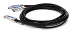 AddOn Networks QDD-4ZQ100-CU3M-AO InfiniBand/fibre optic cable 118.1" (3 m) QSFP-DD 4x QSFP56 DAC Black, Stainless steel