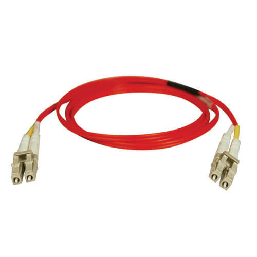 Tripp Lite N320-01M-RD InfiniBand/fibre optic cable 39.4" (1 m) 2x LC OFNR Gray, Red