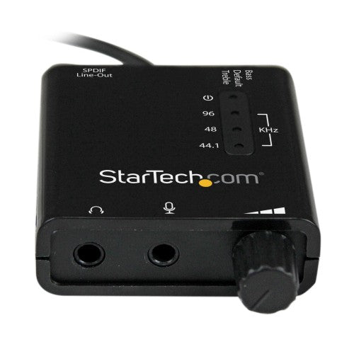 StarTech.com ICUSBAUDIO2D audio card 5.1 channels USB