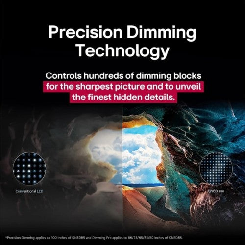 LG QNED evo AI 75QNED85AUA TV 75" 4K Ultra HD Smart TV Wi-Fi Black