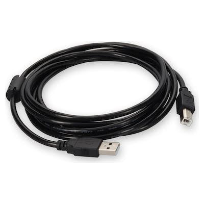 AddOn Networks USBEXTAB3MW USB cable USB 2.0 118.1" (3 m) USB A USB B White