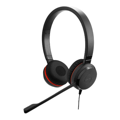 Jabra Evolve 20 SE Headset Wired Head-band Office/Call center USB Type-C / USB Type-A Black