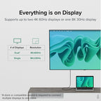 Plugable Technologies USB4-240W-1M USB cable USB4 Gen 3x2 39.4" (1 m) USB B USB C Black