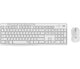 Logitech 920-009783 keyboard Mouse included Universal RF Wireless English White