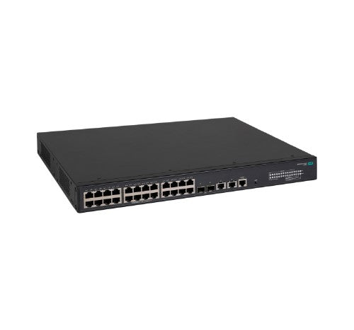 HPE FlexNetwork 5140 24G POE+2SFP+2XGT EI Managed L3 Gigabit Ethernet (10/100/1000) Power over Ethernet (PoE) 1U