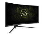 MSI MAG 345CQRF E20 computer monitor 34" 3440 x 1440 pixels UltraWide Dual Quad HD Black