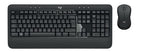 Logitech 920-008671 keyboard Mouse included RF Wireless QWERTY English Black
