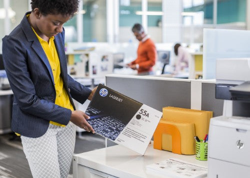 CE255A (55A) Toner black, 6K pages