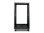 Monoprice 10645 rack cabinet 18U Freestanding rack Black