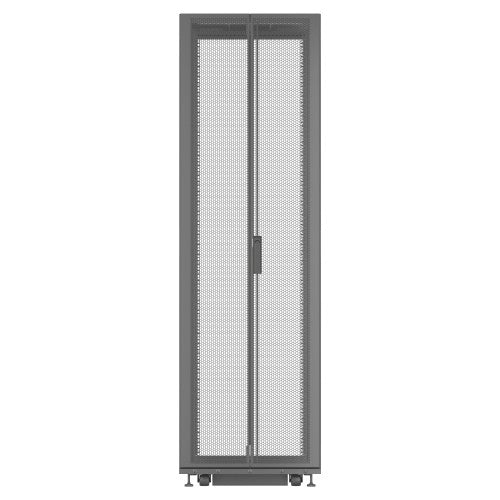 Vertiv VR3300 rack cabinet 42U Freestanding rack Black, Transparent