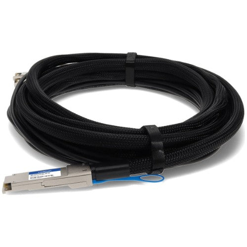 AddOn Networks JNP-QSFP-DACBO-3M-AO InfiniBand/fibre optic cable 118.1" (3 m) QSFP+ 4xSFP+ Black
