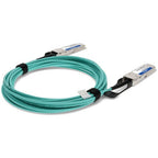 AddOn Networks ADD-QCIQIN-AOC10M InfiniBand/fibre optic cable 393.7" (10 m) QSFP+ Aqua color