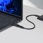 StarTech.com U32-AMCF-USBADAPTER cable gender changer USB-A USB-C Black
