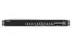 QNAP QSW-M5218P-6F12T-US network switch Managed L3 10G Ethernet (100/1000/10000) Power over Ethernet (PoE) 1U Black