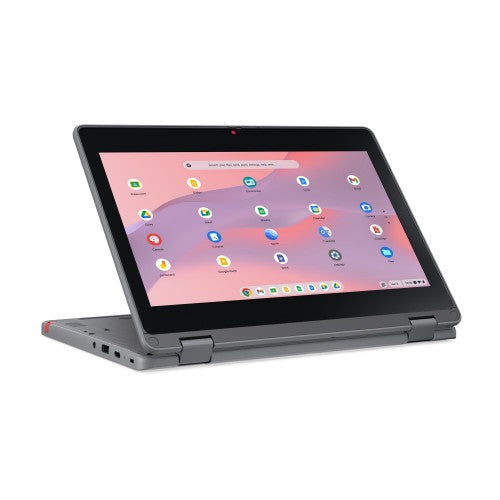 Lenovo Chrome 500e 2in1 G5 M89 MediaTek Kompanio 540 Chromebook 12.2" Touchscreen WUXGA 8 GB 64 GB UFS Wi-Fi 6E (802.11ax) ChromeOS Gray