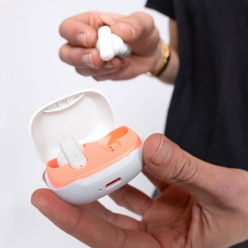 Skullcandy Smokin’ Buds Headset True Wireless Stereo (TWS) In-ear Calls/Music Bluetooth Orange, White