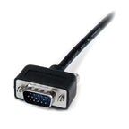 StarTech.com 10' Coax Super Thin Low Profile SVGA Monitor Cable VGA cable 120.1" (3.05 m) Black