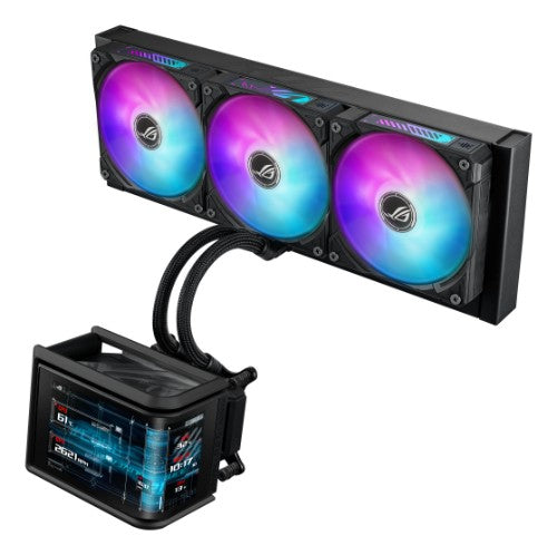 ASUS ROG Ryuo IV SLC 360 ARGB Processor All-in-one liquid cooler 4.72" (12 cm) Black