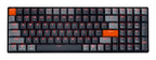 Adesso EasyTouch 1200 keyboard Home/Office USB + RF Wireless + Bluetooth QWERTY US English Black, Gray