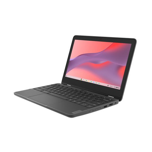 Lenovo 300e Yoga Chromebook Gen 4 MediaTek Kompanio 520 11.6" Touchscreen HD 8 GB LPDDR4x-SDRAM 64 GB eMMC Wi-Fi 6 (802.11ax) ChromeOS English Gray