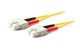 AddOn Networks 10m SC/SC SMF InfiniBand/fibre optic cable 393.7" (10 m) Yellow