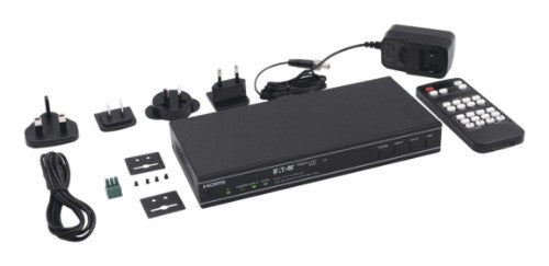 Tripp Lite B119-1X4-4K6-VW video wall processor Black