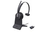 Yealink WH64 Hybrid Mono with Charging Stand Headset Wireless Head-band Office/Call center Micro-USB Bluetooth Black