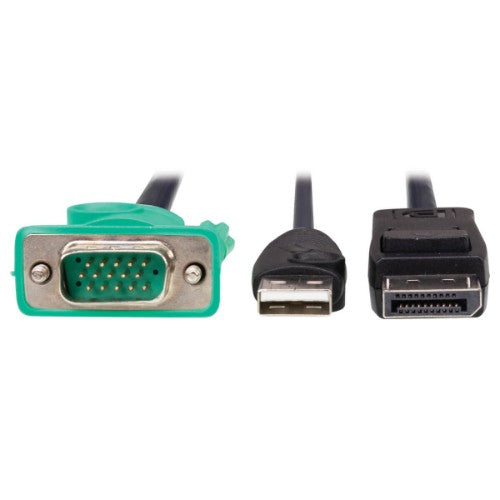 Tripp Lite P778-006-DP KVM cable Black, Green 72" (1.83 m)