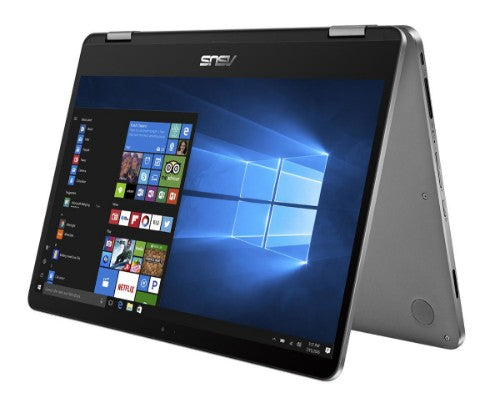 ASUS Vivobook Flip TP401MA-YS02 laptop Intel® Celeron® N4000 Hybrid (2-in-1) 14" Touchscreen Full HD 4 GB LPDDR4-SDRAM 64 GB eMMC Wi-Fi 5 (802.11ac) Windows 10 S Gray