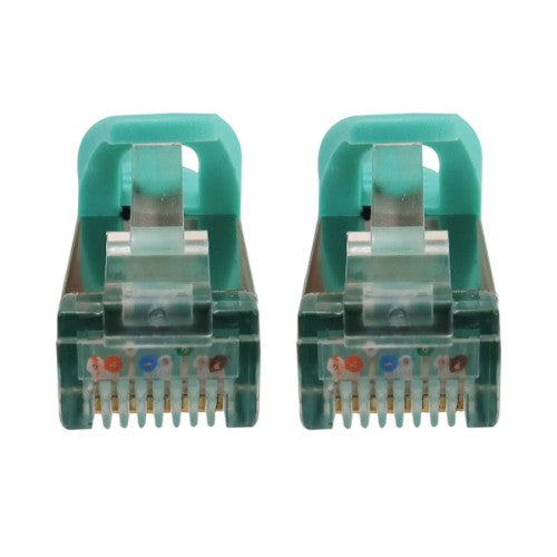 Tripp Lite N262-S07-AQ networking cable Aqua color 83.9" (2.13 m) Cat6a U/FTP (STP)