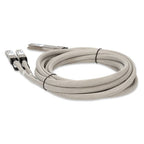 AddOn Networks C-O800-2Q400-3M-AO InfiniBand/fibre optic cable 118.1" (3 m) OSFP 2x QSFP112 DAC Silver