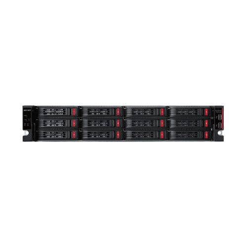 Buffalo TeraStation TS71210 NAS Rack (2U) Intel® Xeon® 16 GB DDR4 32 TB HDD Black, Gray