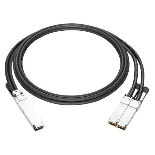 Axiom AXG103750 InfiniBand/fibre optic cable 39.4" (1 m) QSFP-DD 2x QSFP56 DAC Black