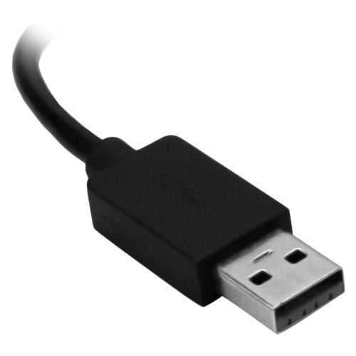 StarTech.com HB30A3A1CSFS interface hub USB 3.2 Gen 1 (3.1 Gen 1) Type-A 5000 Mbit/s Black