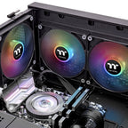 Thermaltake TT CT140 ARGB Sync PC Computer case Fan Black 2 pc(s)