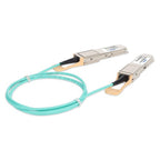 AddOn Networks QSFP112-400GB-AOC-1M-NV-AO InfiniBand/fibre optic cable 39.4" (1 m) Aqua color