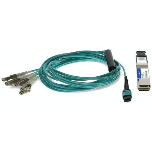 AddOn Networks QSFP-8LC-AOC5M-AO network transceiver module Fiber optic 40000 Mbit/s QSFP+ 850 nm