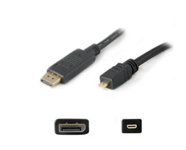 AddOn Networks HDMI to microHDMI, m/m, 1m HDMI cable 39.4" (1 m) HDMI Type A (Standard) HDMI Type D (Micro) Black