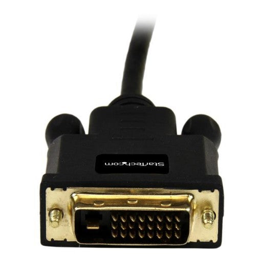 StarTech.com MDP2DVIMM3B video cable adapter 35.4" (0.9 m) mini DisplayPort DVI-D Black