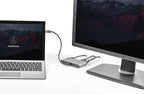 StarTech.com TB3DKM2HDL laptop dock/port replicator Wired Thunderbolt 3 Gray