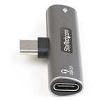 StarTech.com CDP2CAPDM interface hub USB 2.0 Type-C 480 Mbit/s Silver