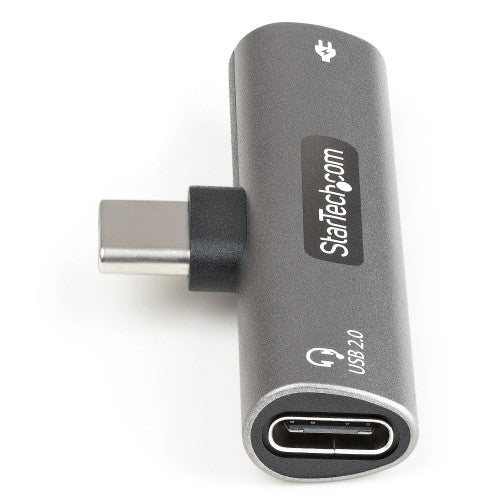 StarTech.com CDP2CAPDM interface hub USB 2.0 Type-C 480 Mbit/s Silver