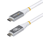 StarTech.com CC3FT80GUSB4CABLEW USB cable USB4 Gen 4x2 35.4" (0.9 m) USB C White