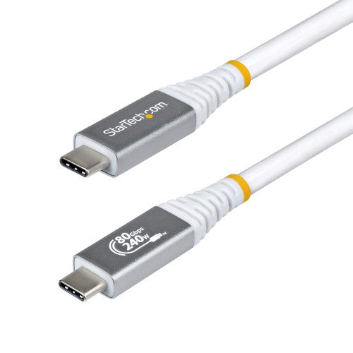 StarTech.com CC3FT80GUSB4CABLEW USB cable USB4 Gen 4x2 35.4" (0.9 m) USB C White