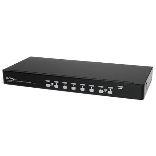 StarTech.com SV831DUSBUK KVM switch Rack mounting Black