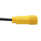 Tripp Lite P004-004-YW power cable Black, Yellow 47.2" (1.2 m) C14 coupler C13 coupler