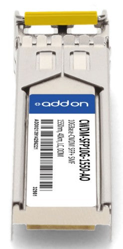 AddOn Networks CWDM-SFP10G-1550-AO network transceiver module Fiber optic 10000 Mbit/s SFP+ 1550 nm