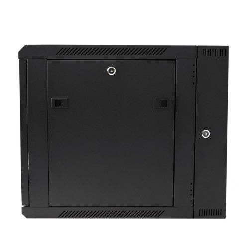 Weltron 90-4090WMEN-9U rack cabinet Wall mounted rack Black