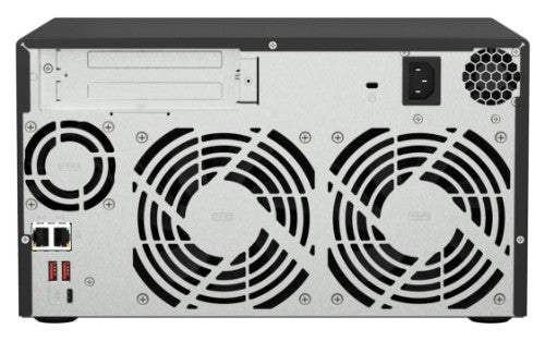 QNAP TS-873A NAS Tower Ryzen Embedded V1500B 8 GB DDR4 0 TB QNAP Turbo System Anthracite